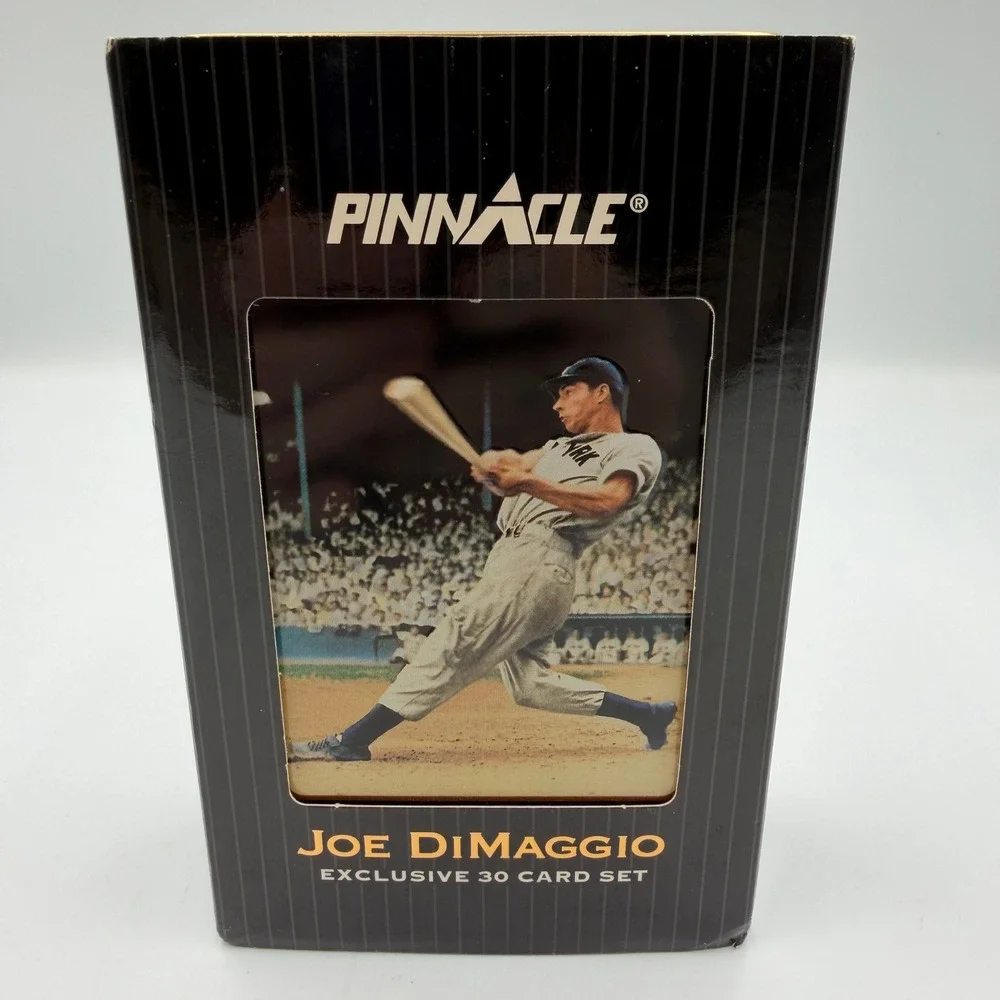 1993 Pinnacle Joe DiMaggio Exclusive 30 Card Set Limited Edition Tin COA Lens